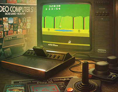 Atari 2600 - Pitfall (80s)
