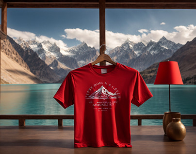 Peak Paradise: Hunza Inspired T-Shirt