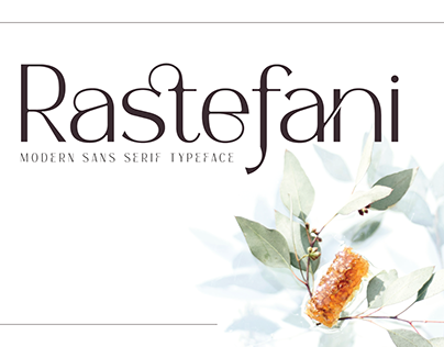 Project thumbnail - Rastefani | Modern San Serif,