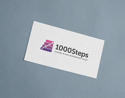 1000 Steps - Logo Redesign