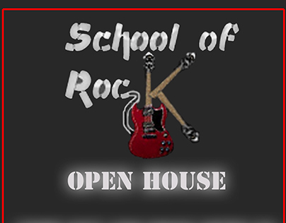 School of rock poster 