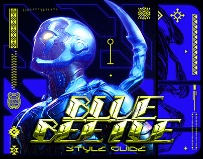Blue Beetle Movie Style Guide