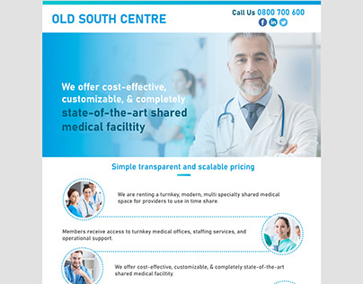 Medical Newsletter Template - Old South Centre