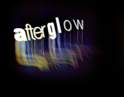 After glow - Typography