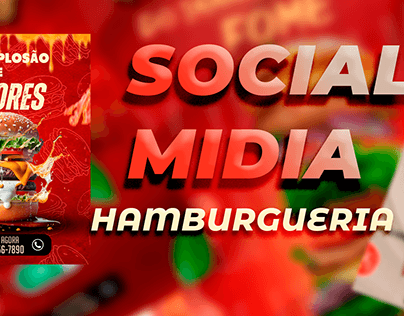 Social Midia - Hamburgueria