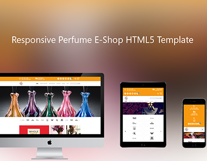 Responsive Perfume E-Shop HTML5 Template
