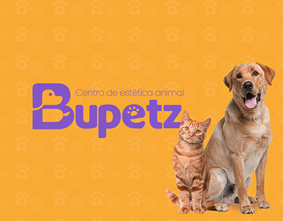 Identidade Visual Bupetz - Pet Shop/Banho e Tosa