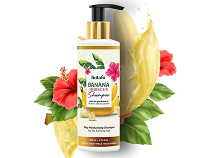 Banana hibiscus shampoo for Dry Hair