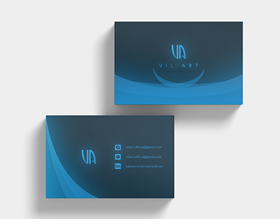 ViliArt business card design