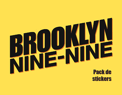 Stickers - Brooklyn Nine-Nine