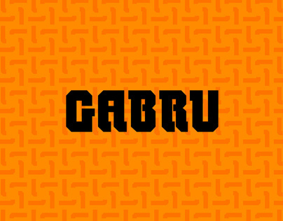 Gabru- Display Typeface