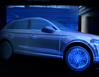 Covestro Audi Q5 Projection Mapping 2019