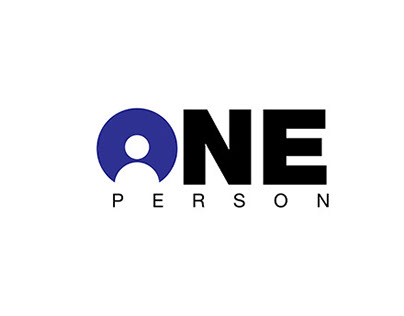 one person logo