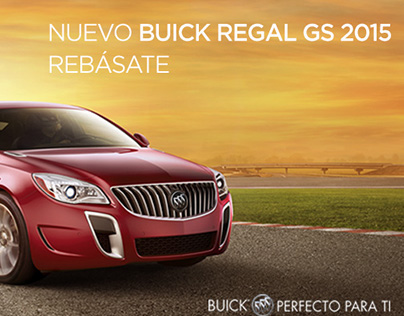 BUICK REGAL GS 2015 Release Campaign
