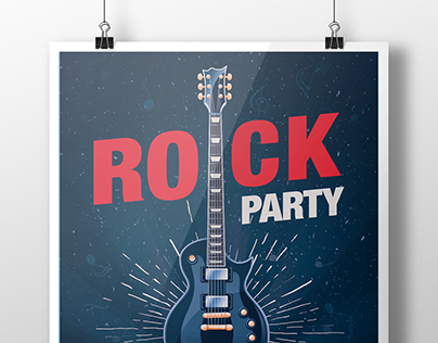 Rock Party Flyer