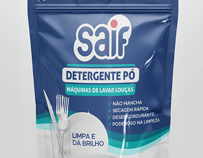 Detergente Pó Saif