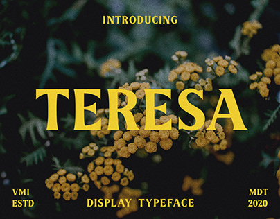 Teresa — Free Font