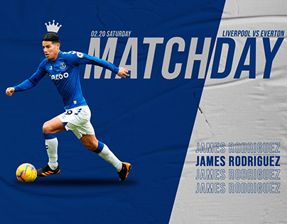 Matchday James Rodríguez (Everton)