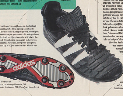 Adidas Predator soccer boot review, Sky Magazine (UK)