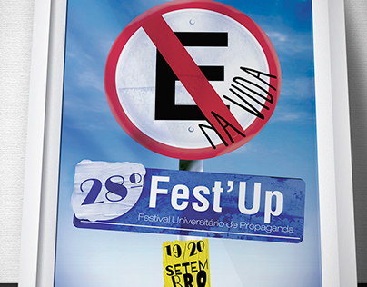 Proposta de cartaz 28º Fest'Up