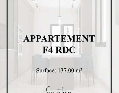 Aménagement d'un appartement F4 (Résidence immobilière)