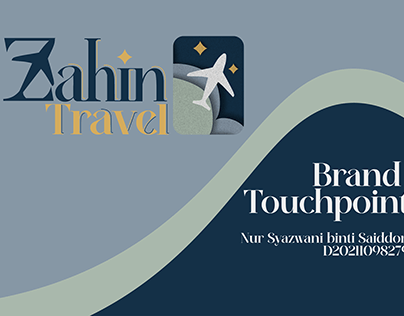 Zahin Travel rebranding (brand touchpoint)