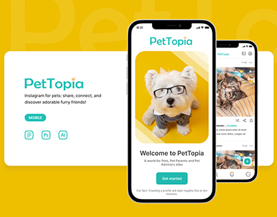 Social media platform for pets and owners