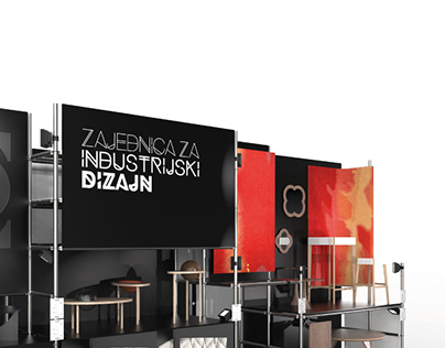 ZzID booth for Belgrade furniture fair