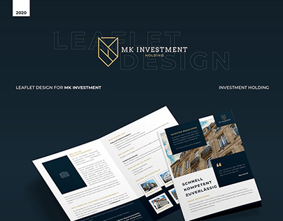 Leaflet Design for MK INVESTMENT