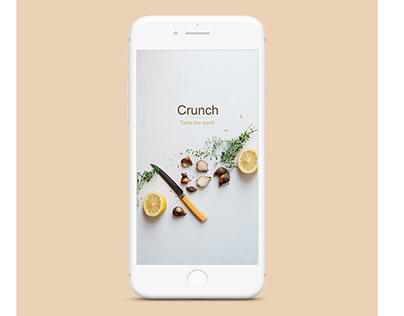 Crunch I The best food recipe app you need