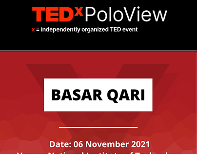 TEDx Identity Card | Brand Identity | TEDx Event