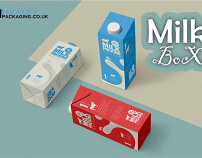 Custom Milk Carton Boxes