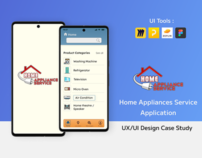 Home Appliance Service (HAS app) I Case Study I UX/UI