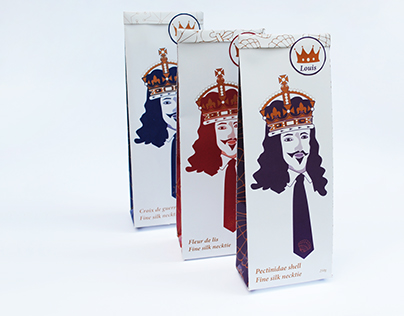 King Louis Necktie Packaging
