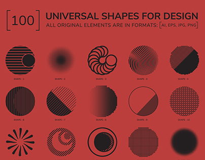 100 Geometric Shapes. Part 3