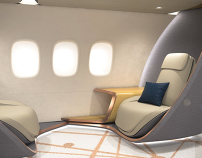 Boeing, business jet, interior design