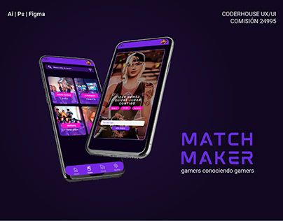 Project thumbnail - UX-UI | Figma | Matchmaker - Gamers conociendo Gamers