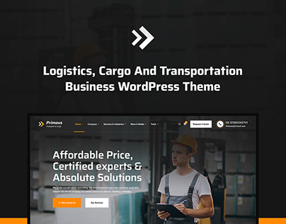 Primous - Logistics Cargo & Transport WordPress Theme