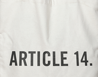 Article 14 UDHR tote bag