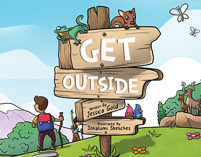 Get Out Childrens ABC Book by Jessica Gold