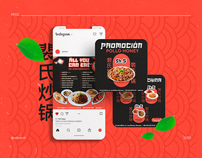 Pei wok - Diseños para RRSS