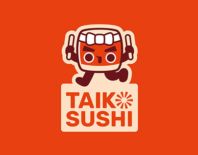 Taiko Sushi Branding