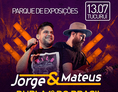 Flyer | Jorge & Mateus