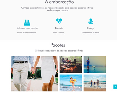 Wordpress | Site Mar Caiçara