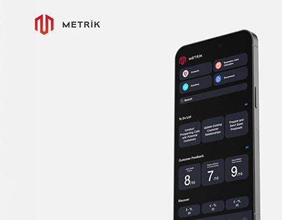 METRIK A.Ş. | Mobile App | UX/UI Design