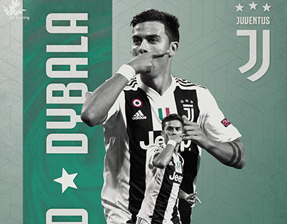 Paulo Dybala Juventus Poster Design