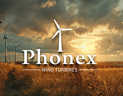 Phonex Wind Turbine - Logo Design
