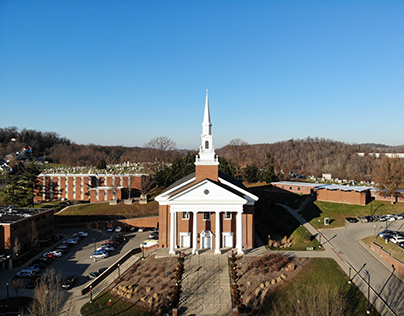 Robert's Chapel, Waynesburg University Drone Footage