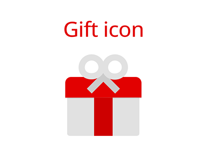 Material icon for gift.