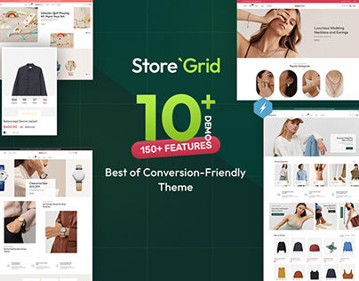 StoreGrid - Fashion & Multipurpose eCommerce Theme